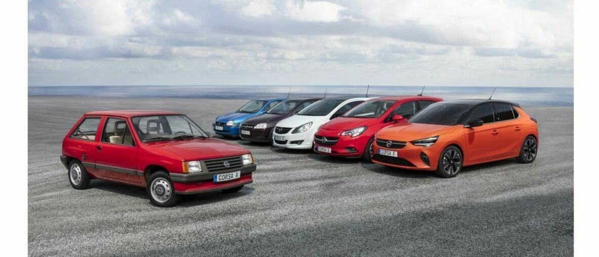 Az Opel Corsa 40 éve: sikertörténet hat felvonásban