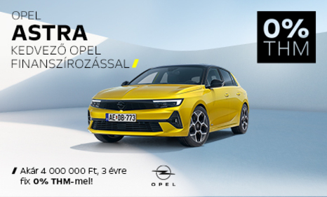 Opel Finanszírozás új autódhoz