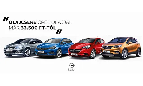 Opel szervizajánlatok