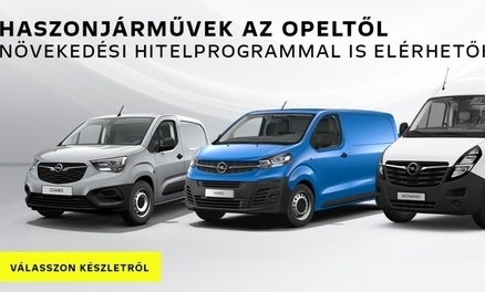 Valósítsa meg céljait az Opel haszonjárművekkel!