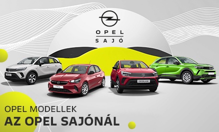 Opel modellek az Opel Sajónál