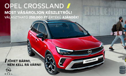 Opel Crossland Garantált Ajándékkal