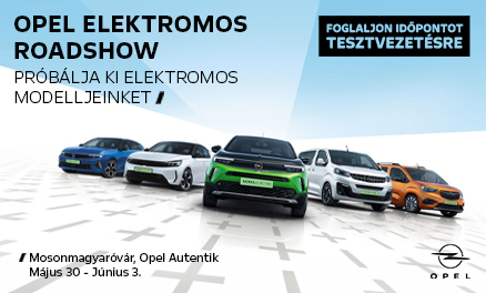 Opel Elektromos Autó Roadshow