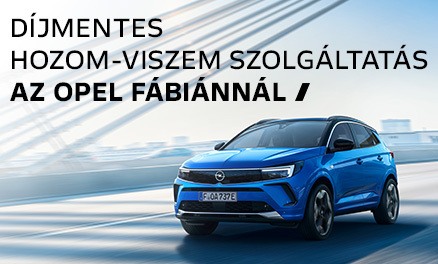 Opel Fábián hozom-viszem szolgáltatás