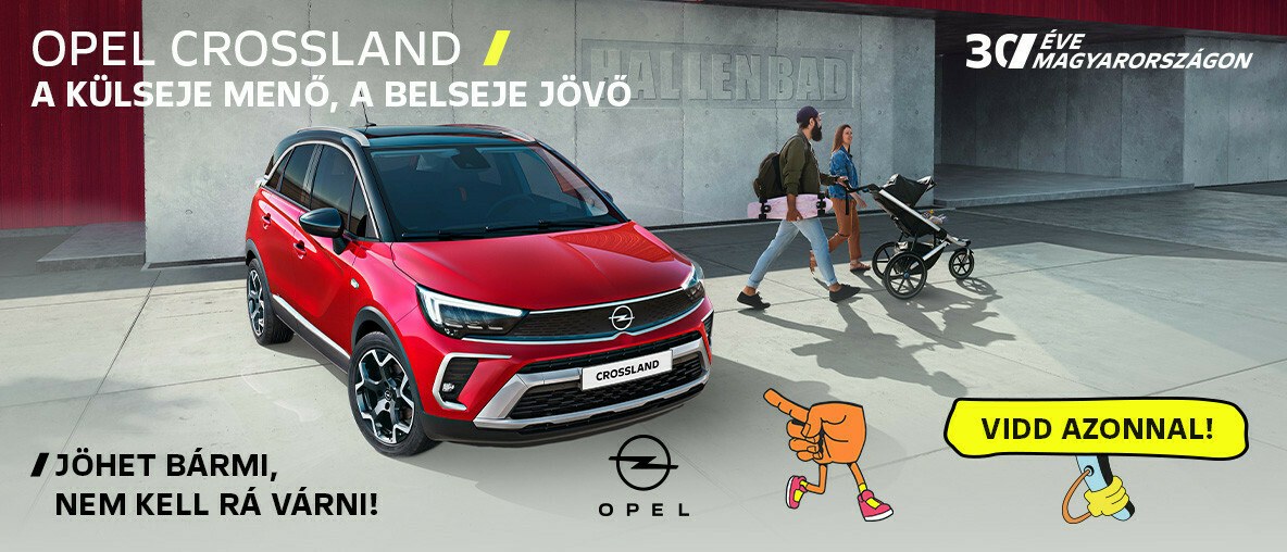 Opel Crossland készletről